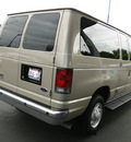 ford econoline wagon 2008 gold van gasoline 8 cylinders rear wheel drive 4 speed automatic 98032