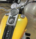 harley davidson flstf 2007 yellow 2 cylinders not specified 34731