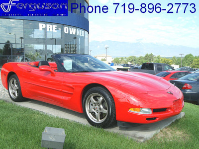 chevrolet corvette 2004 red gasoline 8 cylinders rear wheel drive automatic 80910