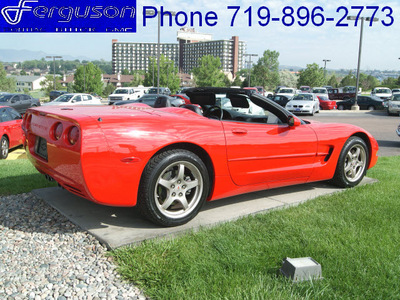 chevrolet corvette 2004 red gasoline 8 cylinders rear wheel drive automatic 80910