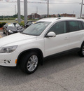 volkswagen tiguan 2009 white suv 4motion gasoline 4 cylinders all whee drive automatic 46410