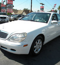 mercedes benz s class 2000 white sedan s500 gasoline 8 cylinders rear wheel drive automatic 92882