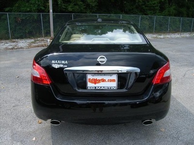 nissan maxima 2011 black sedan gasoline 6 cylinders front wheel drive not specified 46219