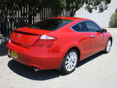 honda accord 2008 red coupe exlv6 gasoline 6 cylinders front wheel drive automatic 93955