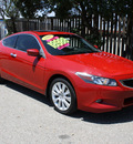 honda accord 2008 red coupe exlv6 gasoline 6 cylinders front wheel drive automatic 93955