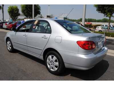 toyota corolla 2007 silver sedan le gasoline 4 cylinders front wheel drive automatic 91761