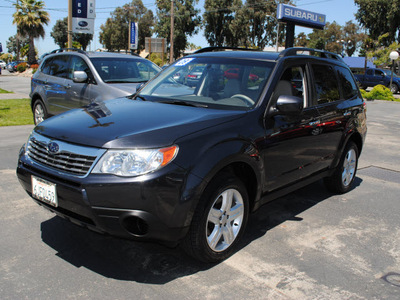 subaru forester 2009 dk  gray suv 2 5 x premium gasoline 4 cylinders all whee drive automatic 94063