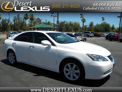 lexus es 350 2007 white sedan gasoline 6 cylinders front wheel drive automatic 92235