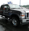ford f 350 super duty 2010 gray lariat fx4 diesel 8 cylinders 4 wheel drive automatic 98032
