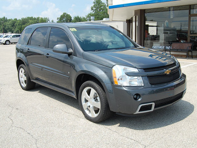 chevrolet equinox 2009 gray suv sport gasoline 6 cylinders front wheel drive automatic 46036