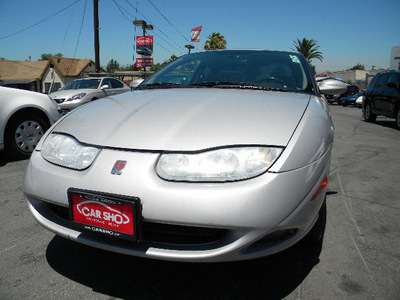 saturn s series 2001 silver coupe sc2 gasoline 4 cylinders front wheel drive automatic 92882
