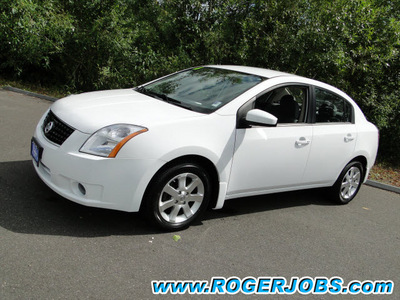 nissan sentra 2008 white sedan 2 0 s gasoline 4 cylinders front wheel drive automatic 98226