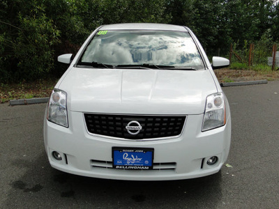 nissan sentra 2008 white sedan 2 0 s gasoline 4 cylinders front wheel drive automatic 98226