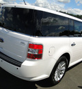 ford flex 2012 white platinum meta wagon sel gasoline 6 cylinders front wheel drive 6 speed automatic 98032