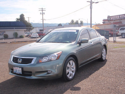 honda accord 2008 dk  green sedan ex l v6 gasoline 6 cylinders front wheel drive automatic 98632