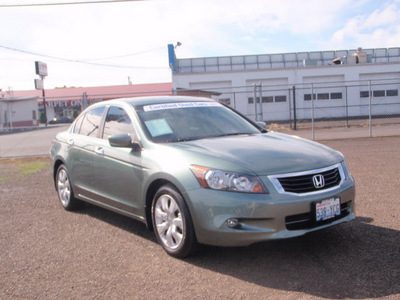 honda accord 2008 dk  green sedan ex l v6 gasoline 6 cylinders front wheel drive automatic 98632