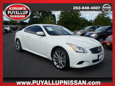 infiniti g37 2008 off white coupe sport gasoline 6 cylinders rear wheel drive automatic 98371