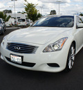 infiniti g37 2008 off white coupe sport gasoline 6 cylinders rear wheel drive automatic 98371
