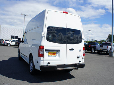 nissan nv 2012 white van gasoline 6 cylinders rear wheel drive not specified 98371