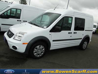 ford transit connect 2011 frozen white van cargo van xlt gasoline 4 cylinders front wheel drive 4 speed automatic 98032