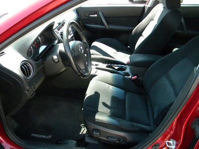 mazda mazda6 2007 dk  red sedan i sport gasoline 4 cylinders front wheel drive automatic 92882