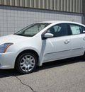 nissan sentra 2012 white sedan 2 0 s gasoline 4 cylinders front wheel drive cont  variable trans  47130