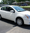 nissan sentra 2012 white sedan 2 0 s gasoline 4 cylinders front wheel drive cont  variable trans  47130