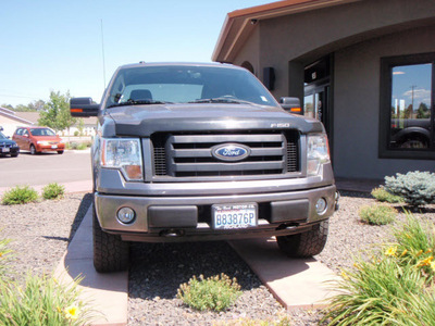 ford f 150 2009 gray xlt fx4 off rd flex fuel 8 cylinders 4 wheel drive automatic with overdrive 99352