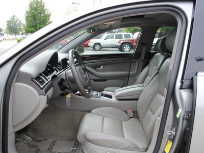 audi a8 2005 gray sedan l quattro gasoline 8 cylinders all whee drive shiftable automatic 27616