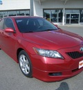 toyota camry 2008 red sedan se gasoline 4 cylinders front wheel drive automatic 46219
