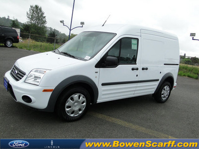 ford transit connect 2011 frozen white van cargo van xlt gasoline 4 cylinders front wheel drive 4 speed automatic 98032