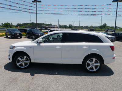 audi q7 2011 white suv quattro gasoline 6 cylinders all whee drive automatic 46410