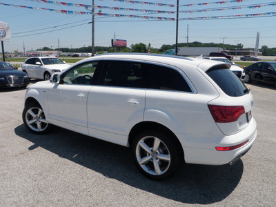 audi q7 2011 white suv quattro gasoline 6 cylinders all whee drive automatic 46410