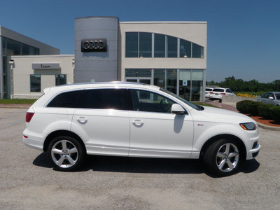 audi q7 2011 white suv quattro gasoline 6 cylinders all whee drive automatic 46410