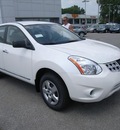 nissan rogue 2011 white suv gasoline 4 cylinders all whee drive not specified 46219