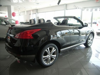 nissan murano crosscabriolet 2011 black suv gasoline 6 cylinders all whee drive not specified 46219
