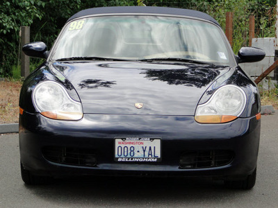 porsche boxster 1998 blue gasoline 6 cylinders rear wheel drive 5 speed manual 98226