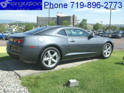 chevrolet camaro 2010 cyber gray coupe lt gasoline 6 cylinders rear wheel drive automatic 80910