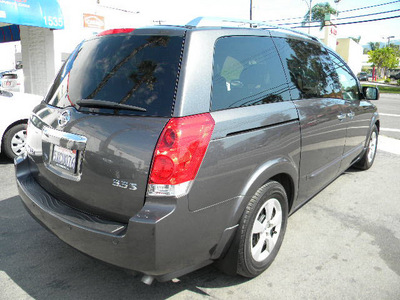 nissan quest 2007 gray van 3 5 s gasoline 6 cylinders front wheel drive automatic 92882