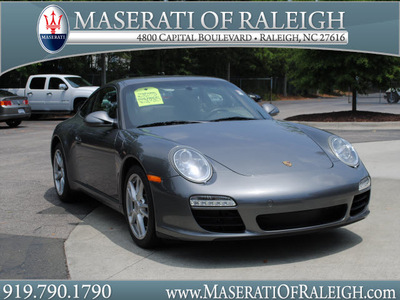 porsche 911 2009 gray coupe carrera gasoline 6 cylinders 6 speed manual 27616
