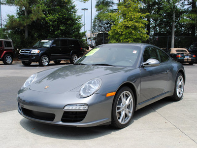 porsche 911 2009 gray coupe carrera gasoline 6 cylinders 6 speed manual 27616