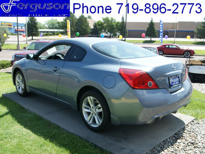 nissan altima 2010 dk  blue coupe 2 5 s gasoline 4 cylinders front wheel drive automatic 80910