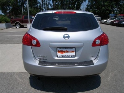 nissan rogue 2010 silver gasoline 4 cylinders not specified 46219