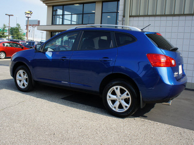 nissan rogue 2008 blue wagon gasoline 4 cylinders front wheel drive automatic 47130