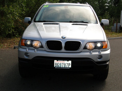 bmw x5 2003 silver suv 3 0i gasoline 6 cylinders all whee drive automatic 98226