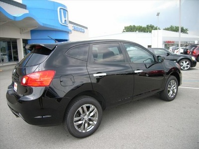 nissan rogue 2010 black s krom edition gasoline 4 cylinders automatic 46219