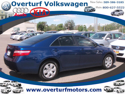 toyota camry 2007 blue sedan le gasoline 4 cylinders front wheel drive automatic 99336