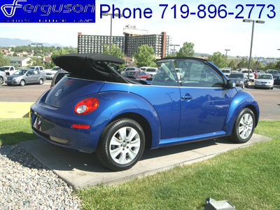 volkswagen new beetle 2008 laser blue s gasoline 5 cylinders front wheel drive automatic 80910