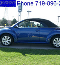 volkswagen new beetle 2008 laser blue s gasoline 5 cylinders front wheel drive automatic 80910