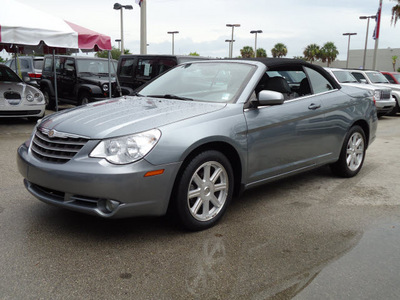 chrysler sebring 2008 silver touring flex fuel 6 cylinders front wheel drive automatic 33157
